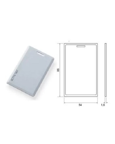 Карта Mifare Clamshell IronLogic IL-05M (num) в Калуге Оптовые идентификаторы Pintop.ru