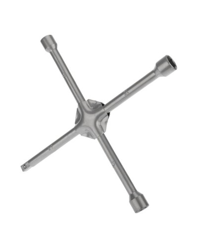 Ключ-крест баллонный 17х19х21 мм, под квадрат 1/2, усиленный, толщина 16 мм REXANT (12-5881) в Калуге Монтажные материалы Pintop.ru