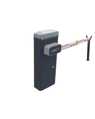 Комплект шлагбаума GARD GT8 для проездов до 7,8 м (тумба, стрела, светодиодная лента, светоотражающие наклейки, опора) Came GARD GT8/7,8 KIT (7,8 м 100% 4-8 с) в Калуге Автоматические шлагбаумы Pintop.ru