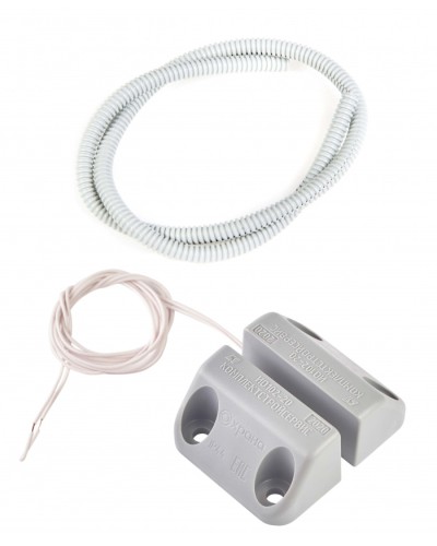 Извещатель охранный точечный магнитоконтактный накладной Комплектстройсервис ИО 102-20 Б2П (2) (пластиковый рукав) в Калуге Извещатели охранные Pintop.ru