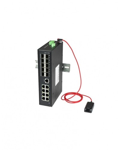 Промышленный управляемый (L2+) Ultra PoE коммутатор NST NS-SW-8G10GX-SPL/IM в Калуге Коммутаторы Pintop.ru