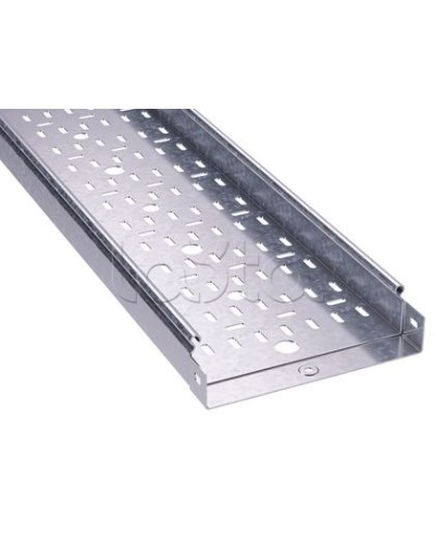 Лоток перфорированный 200x50x3000, толщина металла 1.5мм DKC 3526415 в Калуге Кабельные лотки Pintop.ru