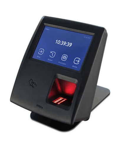Биометрический терминал учета рабочего времени PERCo- CR11.1K в Калуге Контроллеры Pintop.ru