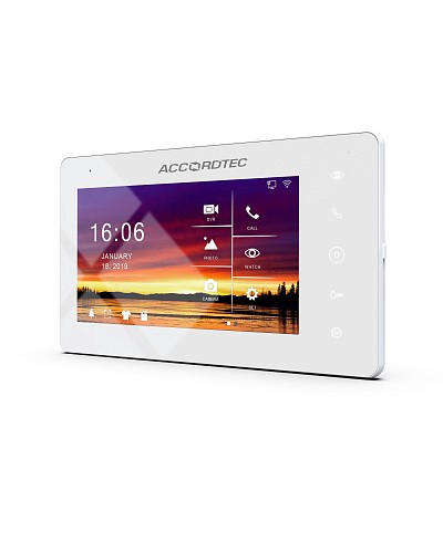 Видеодомофон 7 AccordTec AT-VD 710W K EXEL в Калуге Домофония Pintop.ru