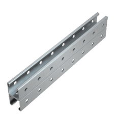 Страт-профиль двойной 41х41 L1400 мм s:2,0 (тройная перфорация) HD КМ-Профиль (2STPS41-41-1400 3P HD)