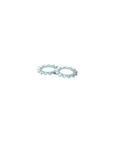 Шайба зубчатая М8 DIN 6798 A (упак. 200 шт) КМ-Профиль (SHZ8) в Калуге Аксессуары для лотков Pintop.ru