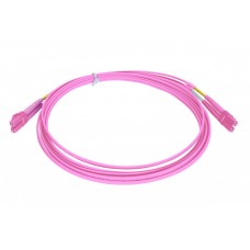 Шнур оптический duplex 2х50/125, OM4, LC-LC, 3 м Eurolan 41F-40-LC-LC-03