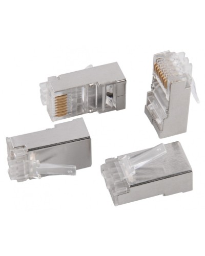 Разъём RJ-45 FTP для кабеля кат.5e IEK ITK CS3-1C5EF в Калуге Коннекторы и разъемы Pintop.ru