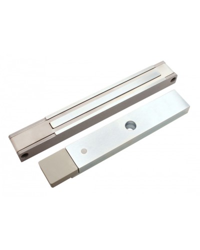 Электромагнитный замок с датчиком состояния двери ALeko ALM-200P (12В серый) в Калуге Электромагнитные замки Pintop.ru