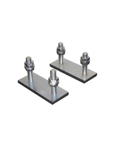 Подставка регулировочная с болтами, комплект для 1 тележки, универсальная для тележек S и M Came PLATE KIT C1 - в Калуге Комплектующие для откатных ворот Pintop.ru