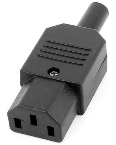 Розетка IEC 60320 C13, 10A, 250V, формата Mosaic, 45x45 LANMASTER LAN-SIP-23IEC-C13 в Калуге Блоки розеток Pintop.ru