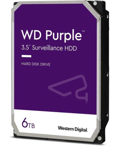Жесткий диск Western Digital Purple HDD 6 Tb SATA-III 3.5 WD62PURZ в Калуге Жесткие диски (HDD) Pintop.ru