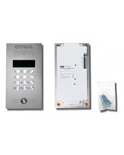 Цифрал CCD-2094.3/TVC Микропроцессорный блок вызова в Калуге Абонентские аудиоустройства Pintop.ru