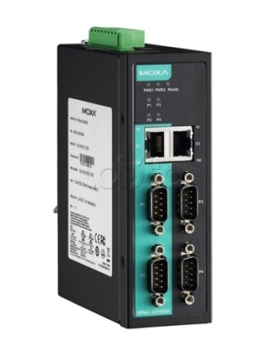 Сервер 4-портовый RS-232/422/485 в Ethernet Moxa NPort IA-5450A-T в Калуге Дополнительное оборудование для ОПС Pintop.ru