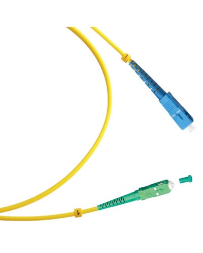 Шнур оптический Cabeus FOP(s)-9-SC/APC-SC/UPC-1m в Калуге Патч-корды оптические Pintop.ru