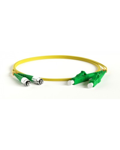 Патч-корд волоконно-оптический Hyperline FC-D2-9-FC/AR-FC/AR-H-1M-LSZH-YL в Калуге Патч-корды оптические Pintop.ru