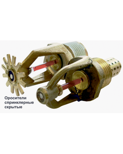Ороситель спринклерный скрытый Спецавтоматика СВК0-РНо0,47-R1/2/Р68.В3-СВК-12 в Калуге Оросители Pintop.ru