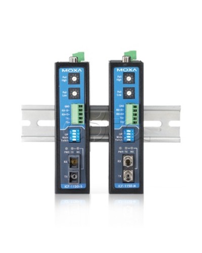 Конвертор RS-232/422/485 в оптику SC Moxa ICF-1150-S-SC в Калуге Дополнительное оборудование для ОПС Pintop.ru