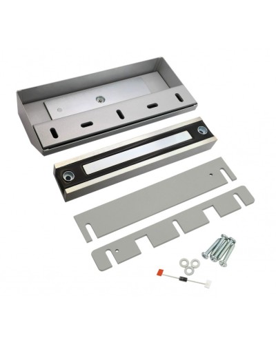 Электромагнитный замок влагозащищённый ALeko ALM-350FT (серый) в Калуге Электромагнитные замки Pintop.ru