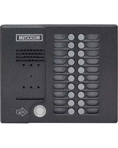 Блок вызова домофона Метаком MK20.2-TM4EVN в Калуге Вызывные видеопанели малоабонентные Pintop.ru