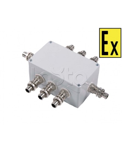 Коробка коммутационная взрывозащищенная Компания СМД КВМК Exe А 101008 в Калуге Комутационные взрывозащищенные коробки Pintop.ru