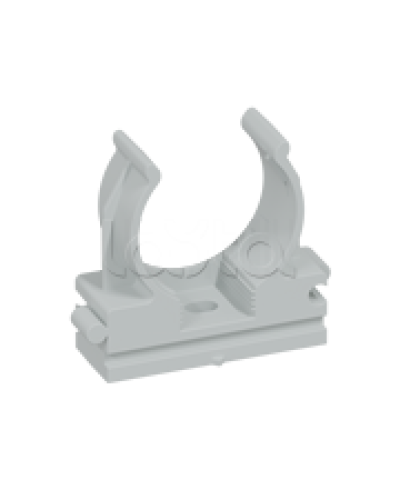 CFQ32 Держатель (клипса) для труб, для монтажного пистолета D32мм, цвет чёрн. (1уп=10шт) Экопласт (41532-10BL) в Калуге Держатели, клипсы, скобы Pintop.ru