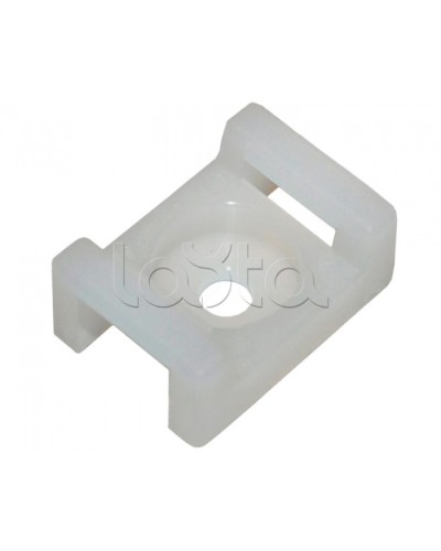 Площадка под винт 21.9x15.9мм (д. 5мм) для стяжки (100 шт) Hyperline TM-3S10C в Калуге Стяжки-хомуты Pintop.ru