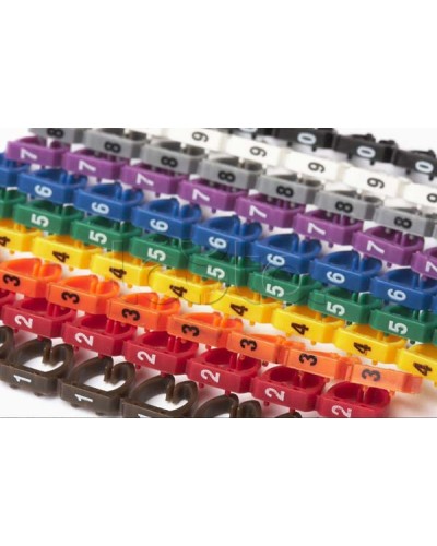 Маркеры (клипсы) на кабель, защелкивающиеся D 4-5.5мм, 0-9, 10 цветов (100 шт)Маркеры (клипсы) на кабель, защелкивающиеся D 4-5.5мм, 0-9, 10 цветов (100 шт) Hyperline (MA-55-R) в Калуге Держатели, клипсы, скобы Pintop.ru