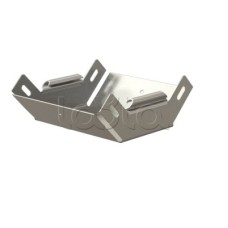 Угол 90° вертикальный внутренний Hyperline RST-VIA90-100-50-0,8-SZ