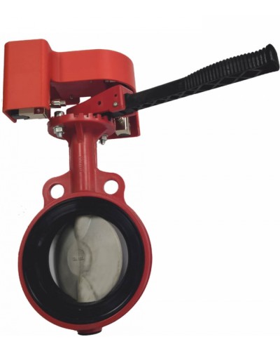 Затвордисковый с ручным приводом с контролем положения УКПЗА Спецавтоматика 3т100/1,6(Р)-Ф.УЗ.1-АК-100v4 в Калуге Затворы дисковые Pintop.ru