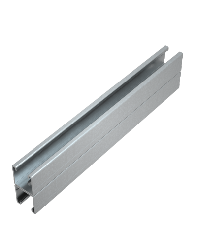 Страт-профиль двойной 41х41 L1400 мм s:2,0 HD85 КМ-профиль (2STPS41-41-1400 HD85) в Калуге Аксессуары для лотков Pintop.ru