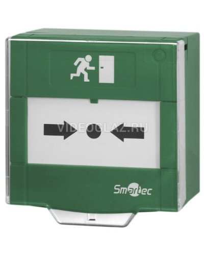 Устройство разблокировки двери с восстанавливаемой вставкой Smartec ST-ER105D-GN в Калуге Кнопки выхода Pintop.ru