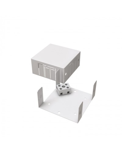 Коробка монтажная огнестойкая металлическая КМОМ (6к х 2,5мм) 75х75х37 IP 31 ПожТехКабель (070-040) в Калуге Распределительные коробки Pintop.ru