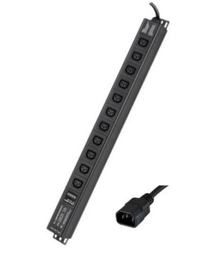 Блок распределения питания вертикальный для 19 шкафов DKC R5VIEC11CDOP в Калуге Блоки розеток Pintop.ru