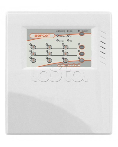 Прибор приемно-контрольный охранно-пожарный ВЕРСЕТ 09 в Калуге Приемно-контрольные приборы Pintop.ru