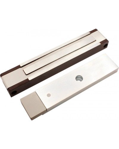 Электромагнитный замок с датчиком состояния двери ALeko ALM-400P (12В коричневый) в Калуге Электромагнитные замки Pintop.ru