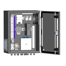 Узел коммутации всепогодный SpaceCam SC-Box-L2-8GP-240-2G-UPS(F)