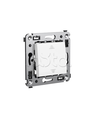 Выключатель одноклавишный в стену, Avanti, Белое облако DKC 4400103 в Калуге Крепежные изделия Pintop.ru