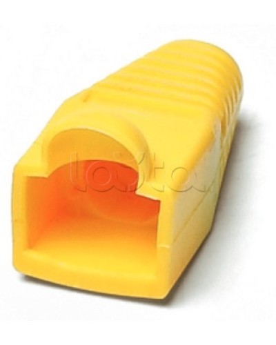 Колпачок изолирующий для разъемов RJ-45 желтый (10шт.) Hyperline BOOT-YL-10 в Калуге Коннекторы Pintop.ru