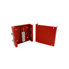 Коробка распределительная огнестойкая КРОПС, IP41, габаритные размеры 200х200х80 мм, для кабелей сечением до 2,5 мм2, 16 клемм КМ-Профиль (FRJB-KM-ST3-2.5-16-КРОПС-IP41)