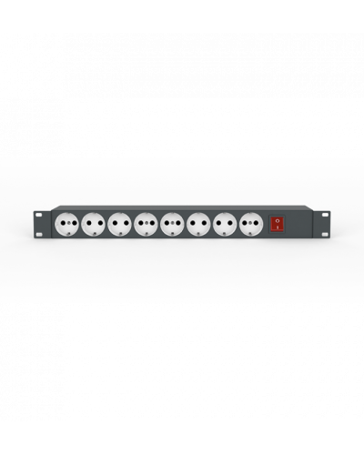 Блок розеток 1U, 8 розеток Sonar RD-8 (pwc) в Калуге 19 оборудование (рэковое/стоечное) Sonar Pintop.ru