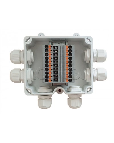 Клеммная коробка Магнито-контакт КСП-10 АЯКС IP66 PUSH-IN в Калуге Распределительные коробки Pintop.ru