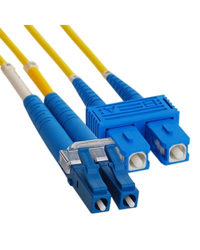 Патч-корд оптический переходной (SM), 9/125 (OS2), LC/UPC-SC/UPC, (Duplex), LSZH, 2м REXANT 50-2410 в Калуге Патч-корды оптические Pintop.ru