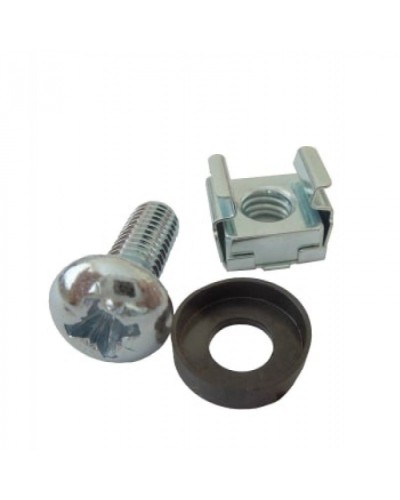 Комплект крепежа (винт М5 чёрный, гайка кузовная М5, шайба 5 чёрная по 40шт) МЕТА 9919 в Калуге Система оповещения и трансляции Мета Pintop.ru