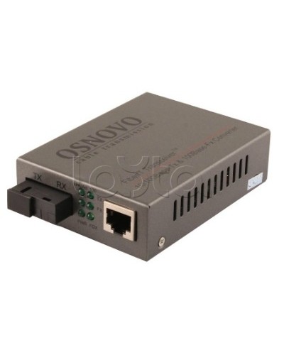 Медиаконвертер оптический OSNOVO OMC-100-21S5b в Калуге Медиаконвертеры Pintop.ru