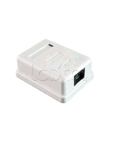 Розетка компьютерная 1xRJ-45 CAT5e экран (10шт/уп) REXANT 03-0122 в Калуге Коннекторы Pintop.ru