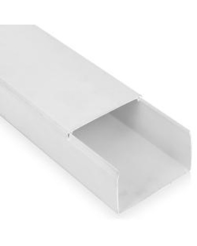 Кабель-канал 100х60 ECOLINE (8 м/уп) IEK (CKK11-100-060-1-K01) в Калуге Кабель-канал Pintop.ru