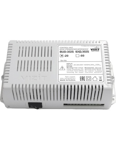 Блок управления и питания Vizit БУД-302S-20 в Калуге Блоки управления многоабонентные Pintop.ru