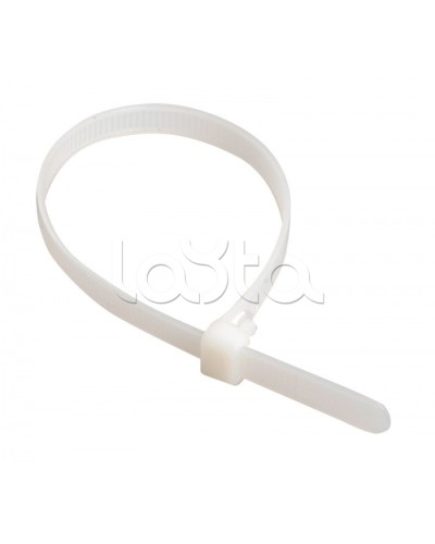 Стяжка 150x2,5 мм нейлоновая, белая IEK (UHH31-D025-150-100) в Калуге Стяжки-хомуты Pintop.ru