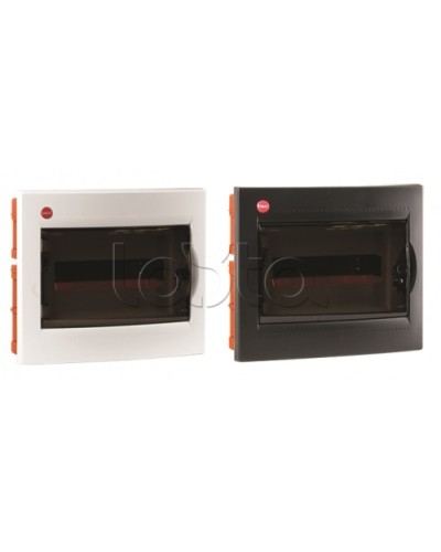 Щиток встраив.с двер.12мод.,IP41,бел., с клем.блок.1х87512 и замком DKC (81912) в Калуге Распределительные коробки Pintop.ru